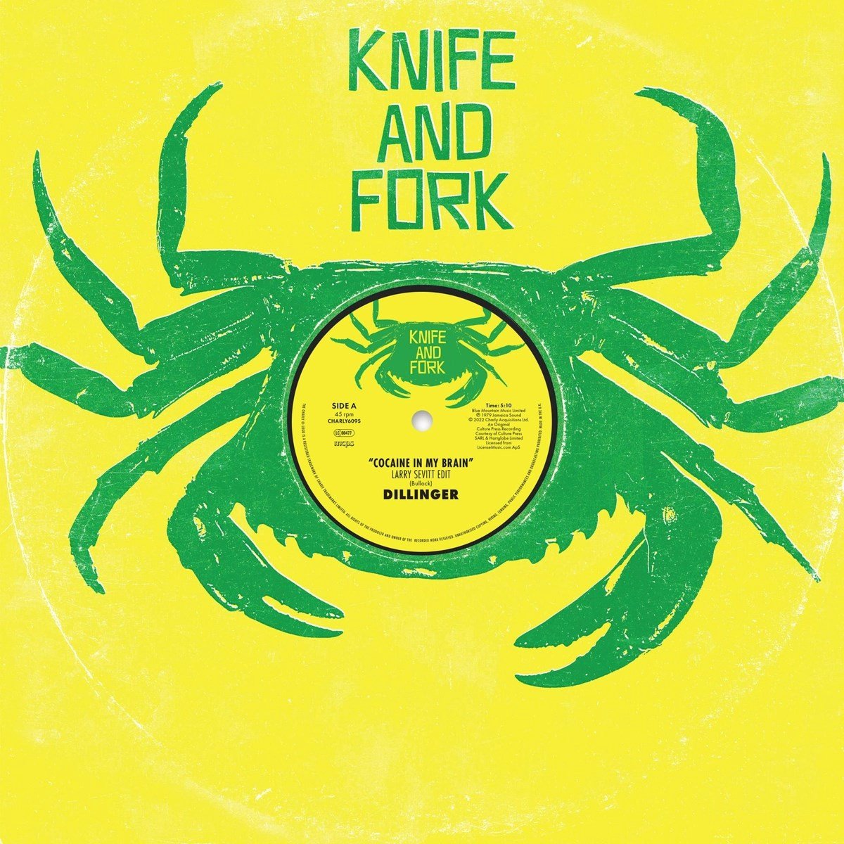 Dillinger - Cokane In My Brain / Marijuana In My Brain (12" Single)