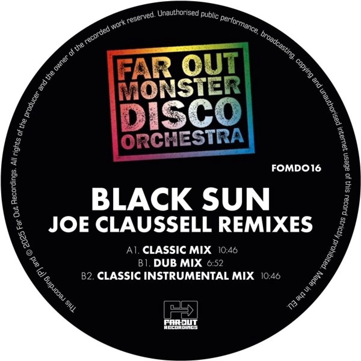 Far Out Monster Disco Orchestra - Black Sun (12" Vinyl Single)