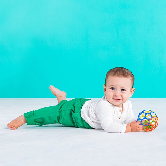 Oball classic babybal multicolor - Oball - vanaf 0 maanden — afbeelding 3