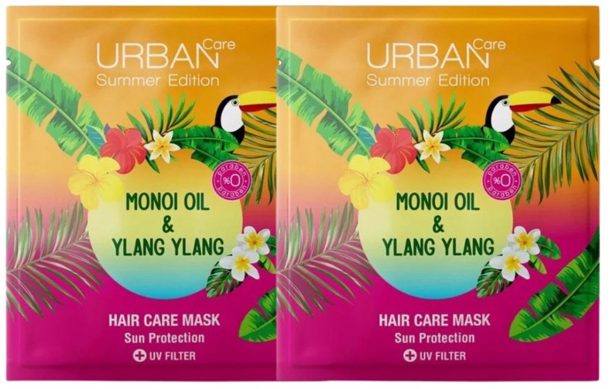 Urban Care - Monoi & Ylang Ylang Hair Mask - 2x50ml