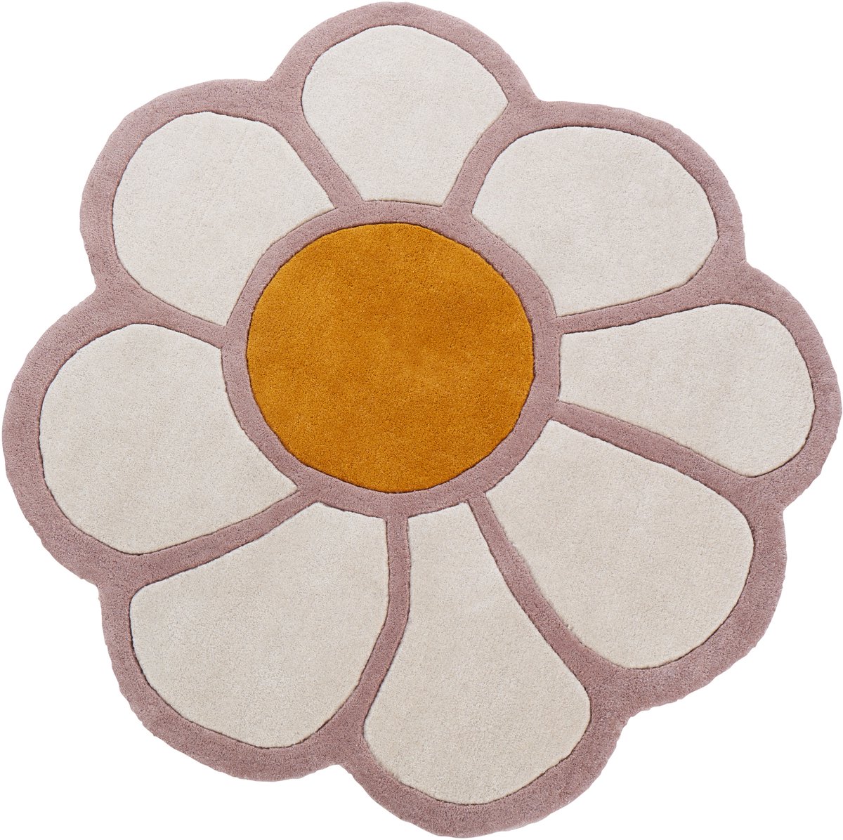 THUMBELINA - Vloerkleed - Meerkleurig - ⌀ 120 cm - Wol