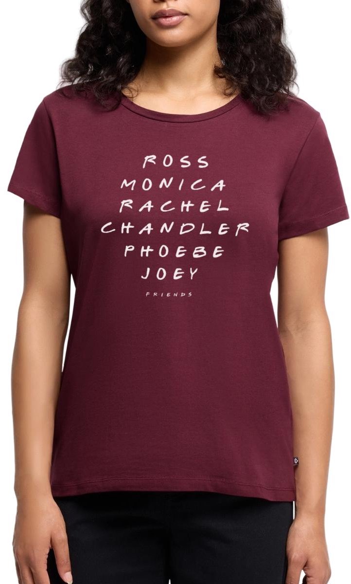 Friends Ross Monica Rachel Chandler Phoebe Joey Premium T Shirt Dames