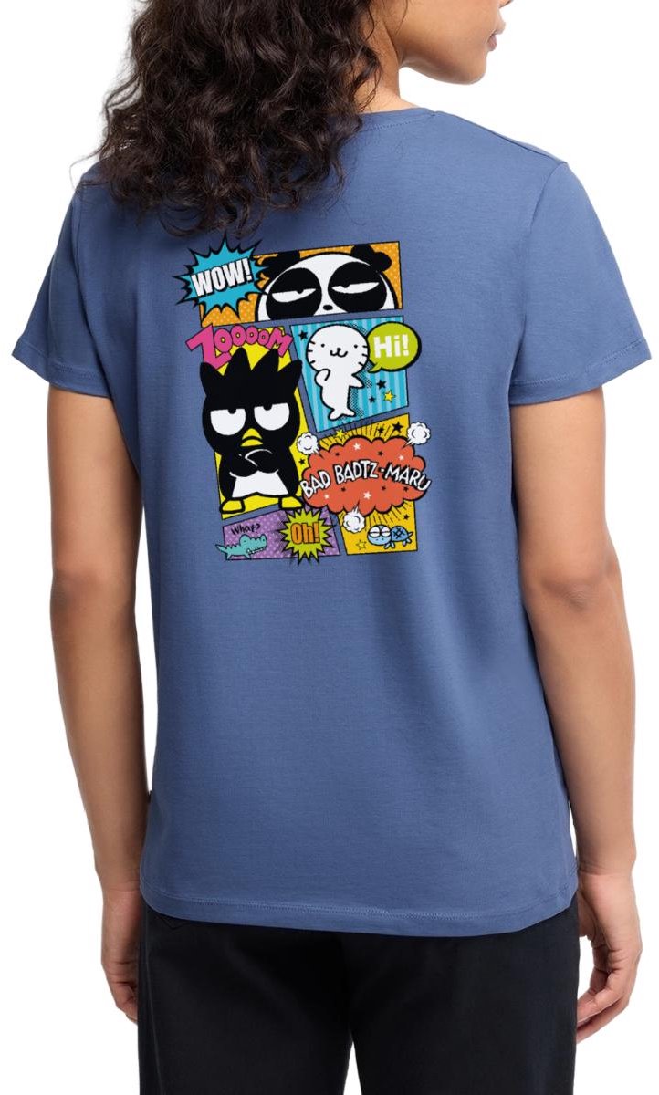 Bad Badtz-Maru Met Vrienden In Comicstijl Premium T Shirt Dames