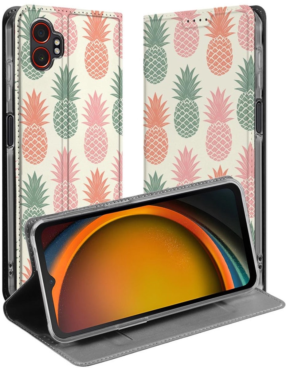 Samsung Xcover 7 Pro Book Cover Ananas