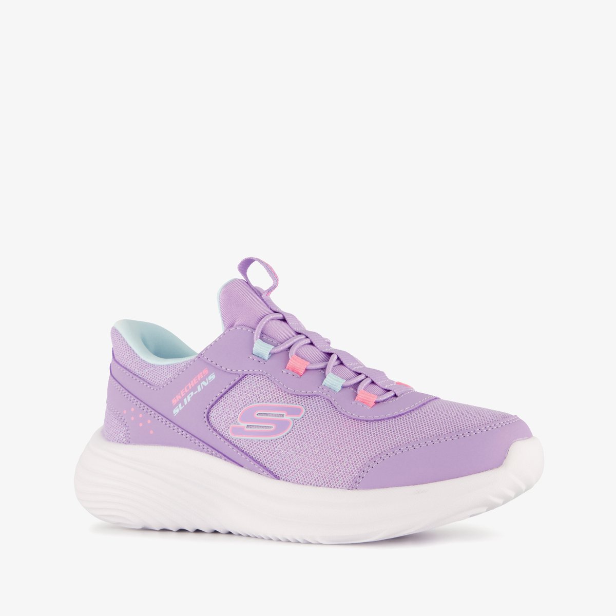 Skechers Bounder Pro Slip-ins meisjes sneakers paars