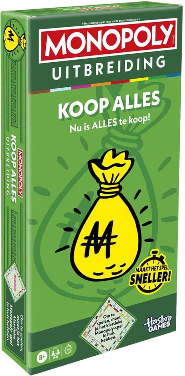 Monopoly Koop alles - Uitbreiding voor Monopoly - Gezelschapsspel — afbeelding 13