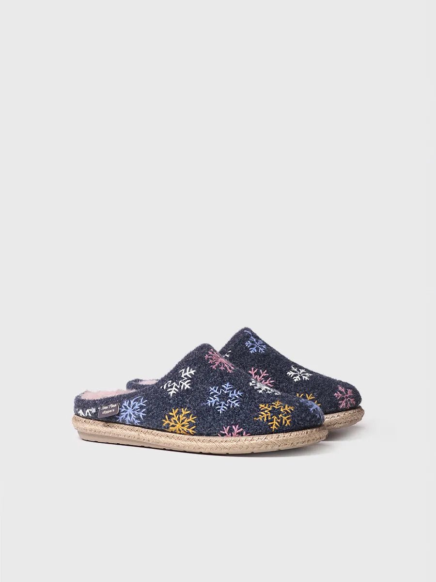 Damesslippers van vilt | DELI-CP