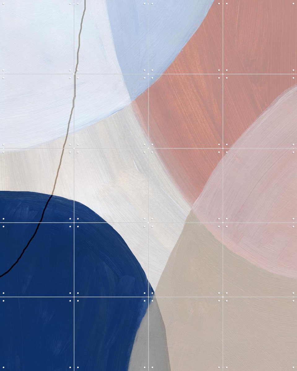 IXXI Graphic 266, Mareike Böhmer - 80 x 100 cm - Gratis ophangtool - Grote wanddecoratie en posters - Minimalisme, Grafisch Ontwerp, Abstract