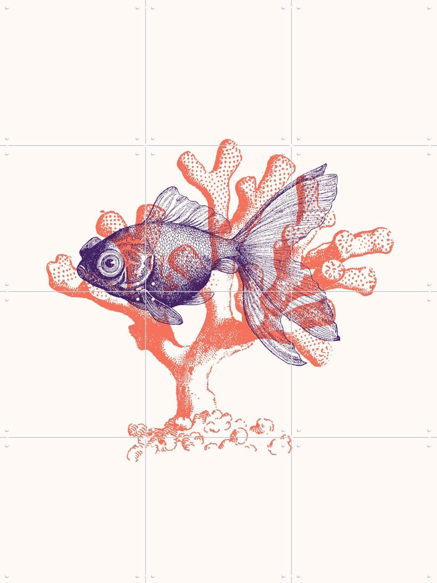 IXXI Still, Florent Bodart - 60 x 80 cm - Gratis ophangtool - Grote wanddecoratie en posters - Illustraties, Grafisch Ontwerp, Houtsnede, Line art