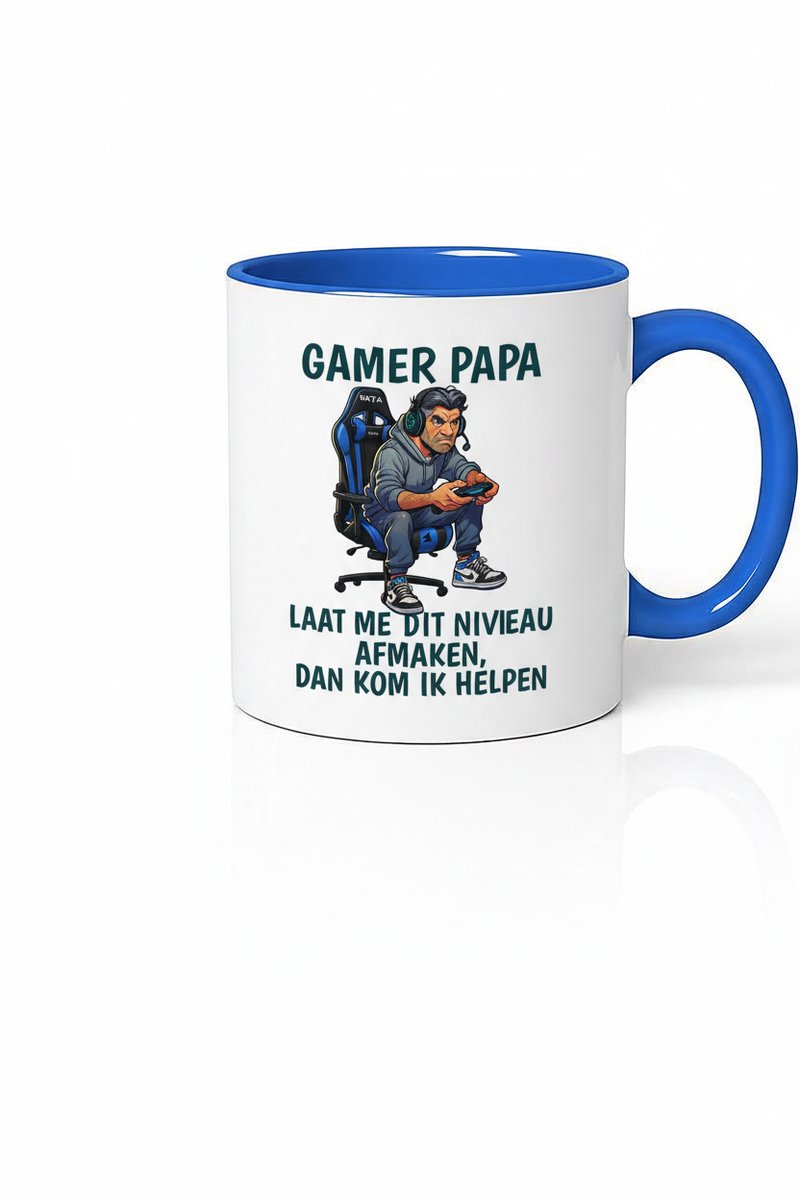 Gamer Papa Mok - Unieke Koffiemok voor Gaming Vaders