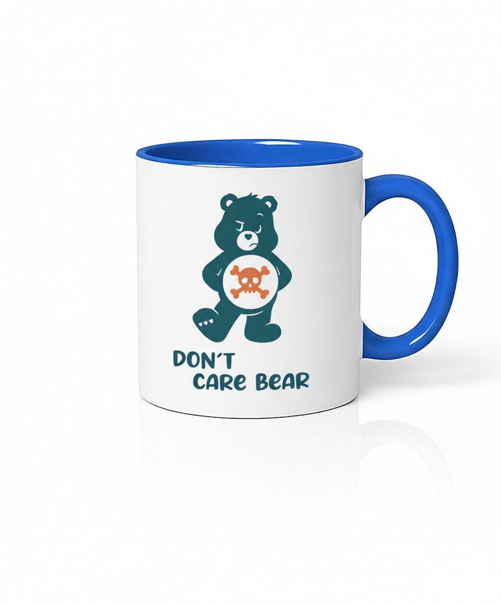Don't Care Bear Mok - Grappige Koffiemok met Anti-Zorg Beer Design