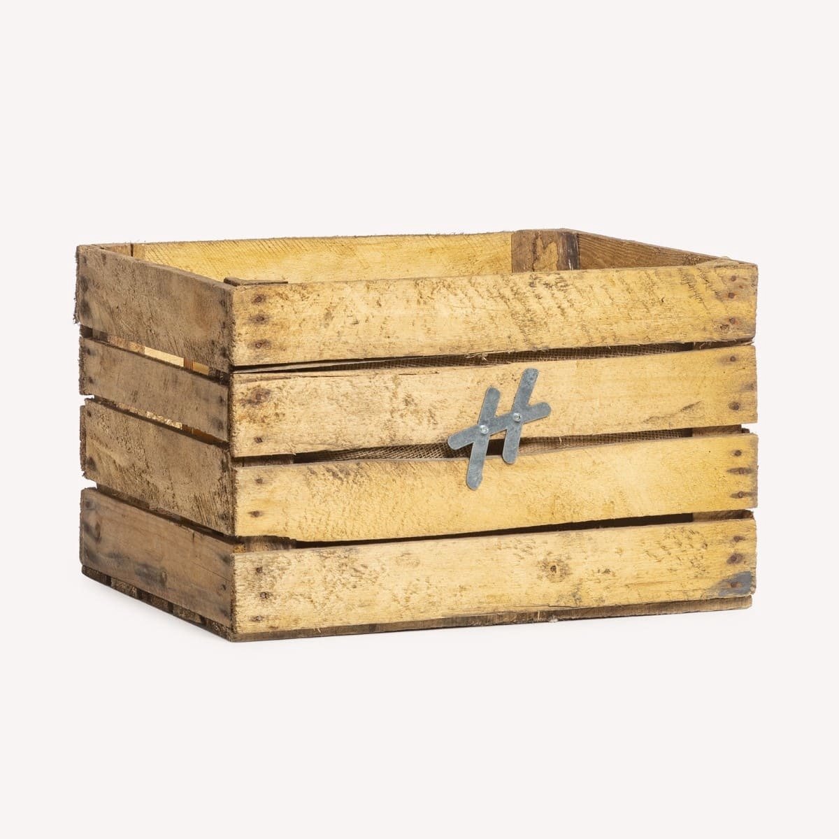 VCM Holz Kräuterbeet Küche Kiste Obstkiste rechteckig, stehender Pflanzkasten für Garten Terrasse Balkon Küche - H. 30 x B. 50 x. T. 40 cm