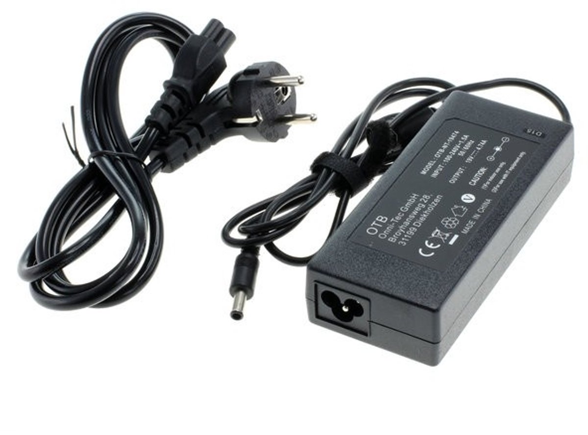 Notebook lader 19V / 4,74A / 90W - 5,5mm x 3,3mm (met pin) voor o.a. Samsung