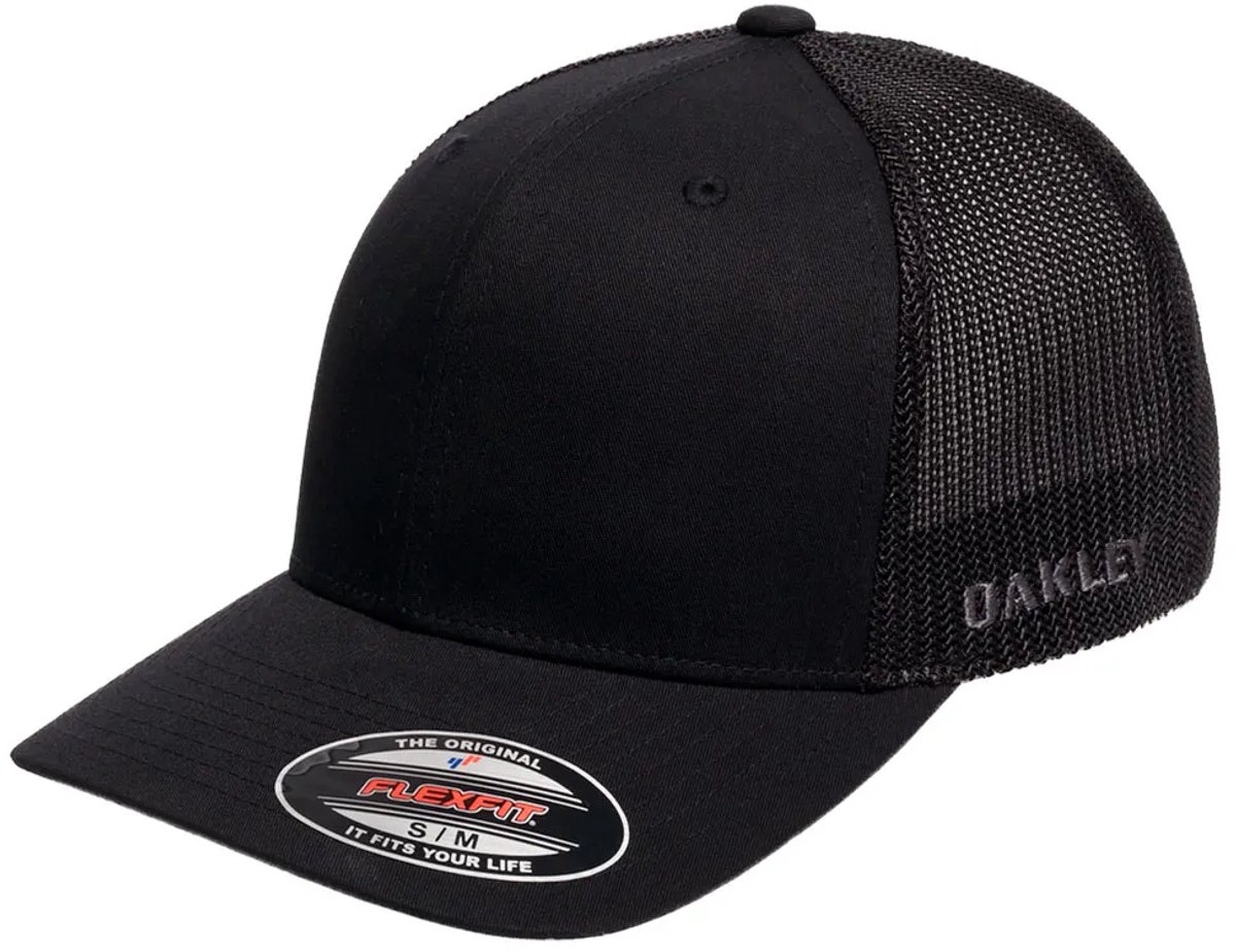 Oakley Apparel Golf Cresting Trucker Pet Zwart S-M
