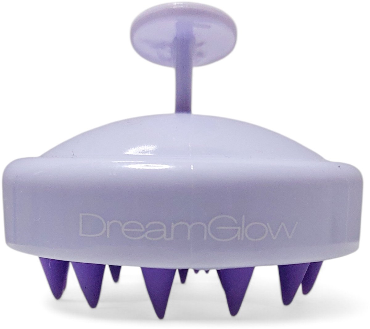 DreamGlow Scalp Massager – Siliconen Shampoo Borstel – Wit