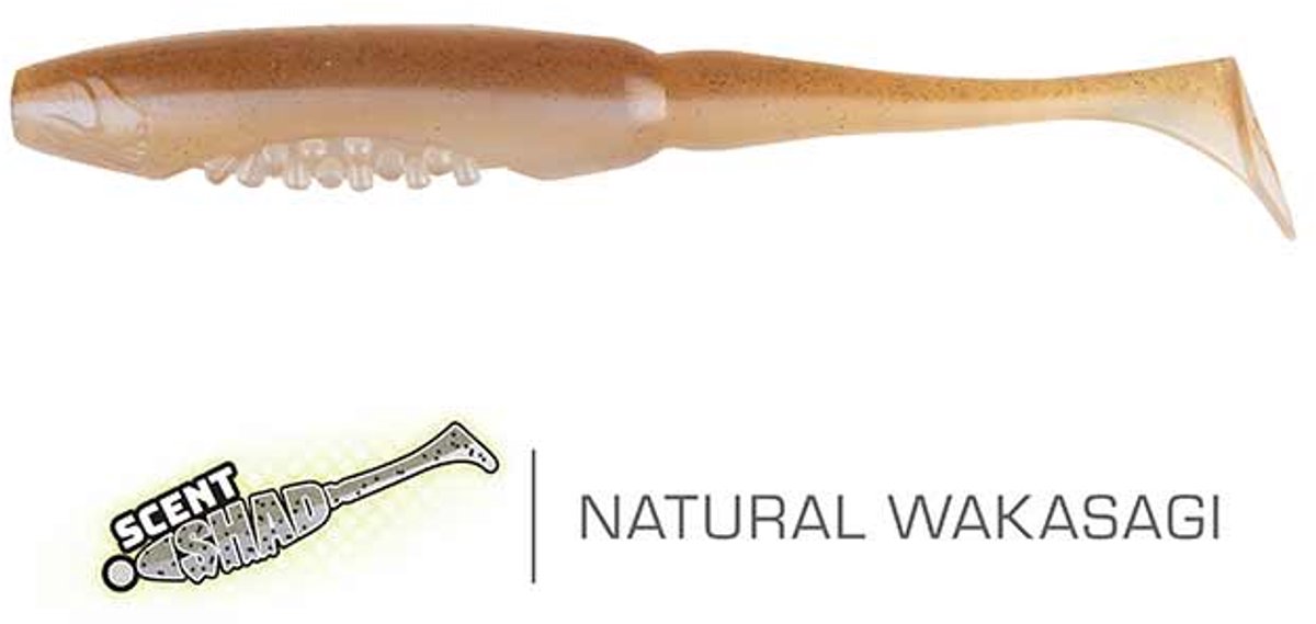 Fox Rage Scent Shad Natural Wakasagi 13cm Natural Wakasagi