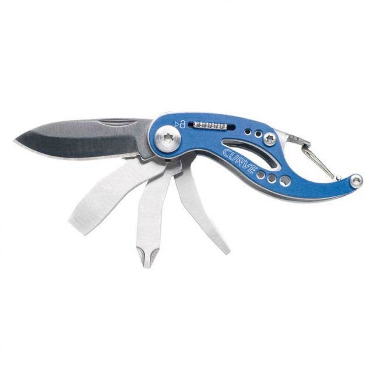 Gerber Multitool Curve mini 7-delig - blauw