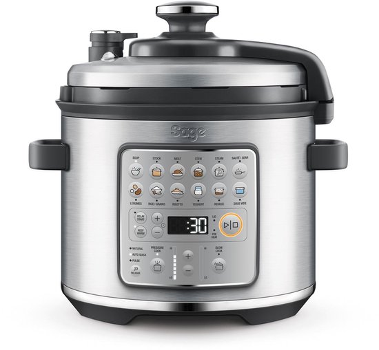Sage Fast Slow GO™ Multicooker 1100W RVS - Sage - €173,00