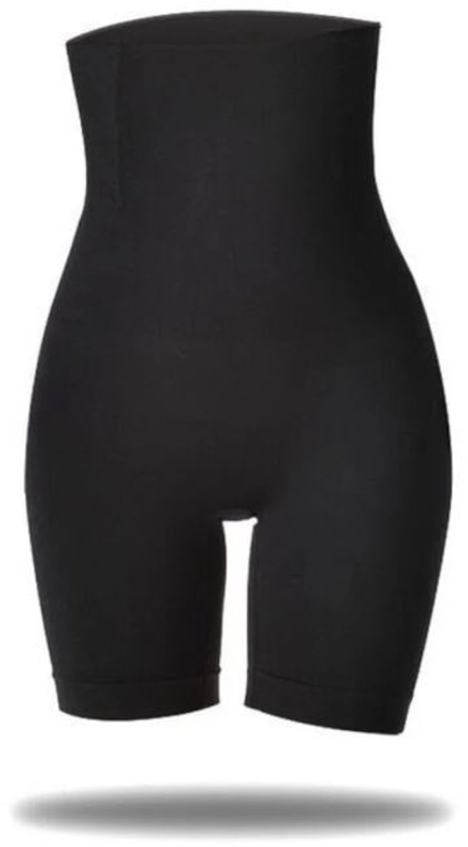 Bodysuit - Shapewear - Corrigerend ondergoed - Zwart - Maat 4XL - XXXXL - Corrigerende body dames - Met pijpen - Jonyx