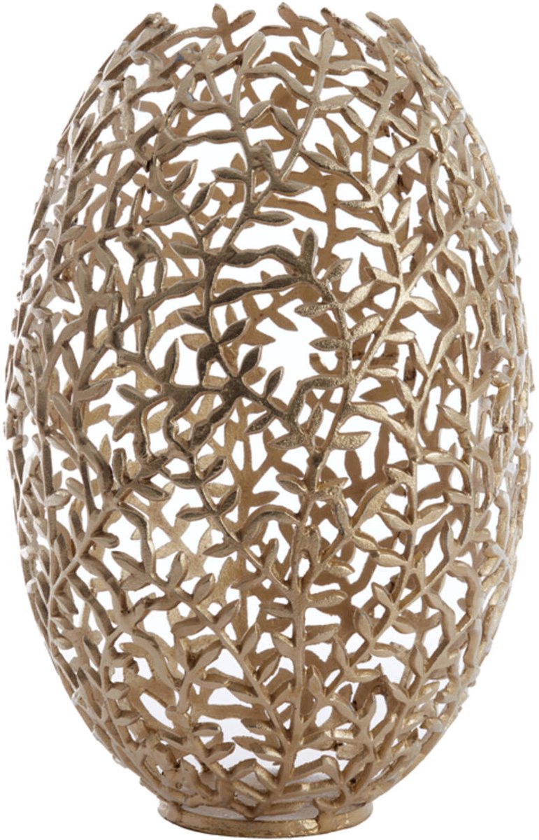 Windlicht Famaro Light & Living goud diameter 33x51cm