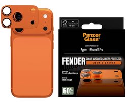 PanzerGlass FENDER Camera Protector Cosmic - Oranje iPhone 17 Pro