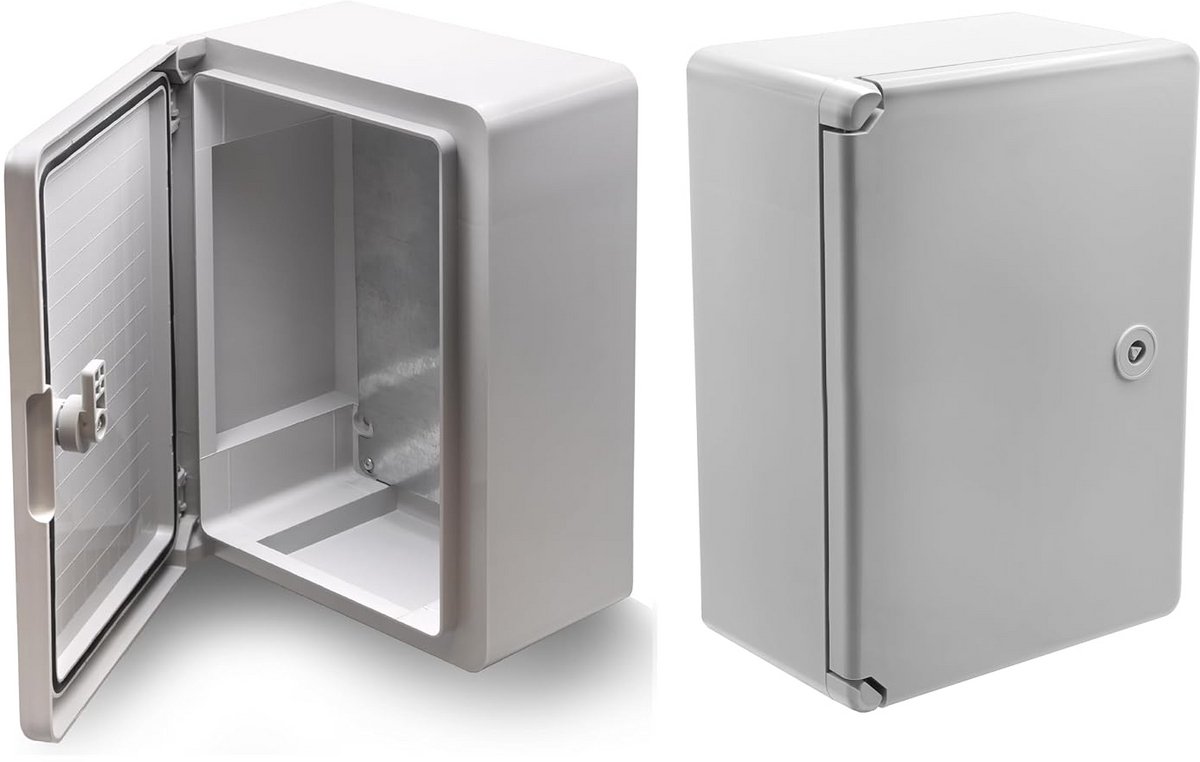 Waterdichte Verdeelkast IP65 ABS 200x300x130mm met Montageplaat
