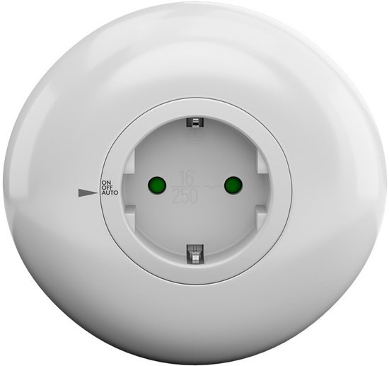Goobay LED nachtlampje voor het stopcontact met schemersensor en 3 bedrijfsmodi, daglichtwit (6500 K), met geïntegreerde contactdoos — afbeelding 2