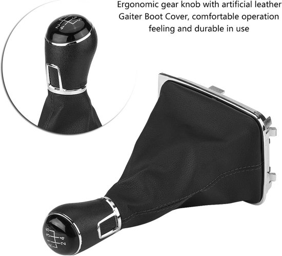 Versnellingspookknop 5 Versnellingen met Gaiter Set voor Handgeschakelde Auto's — afbeelding 2