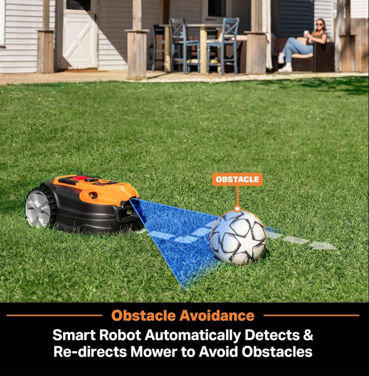 Robotmaaier Automatische Grasmaaier Zonder Begrenzingskabel tot 800 m² - afbeelding 2