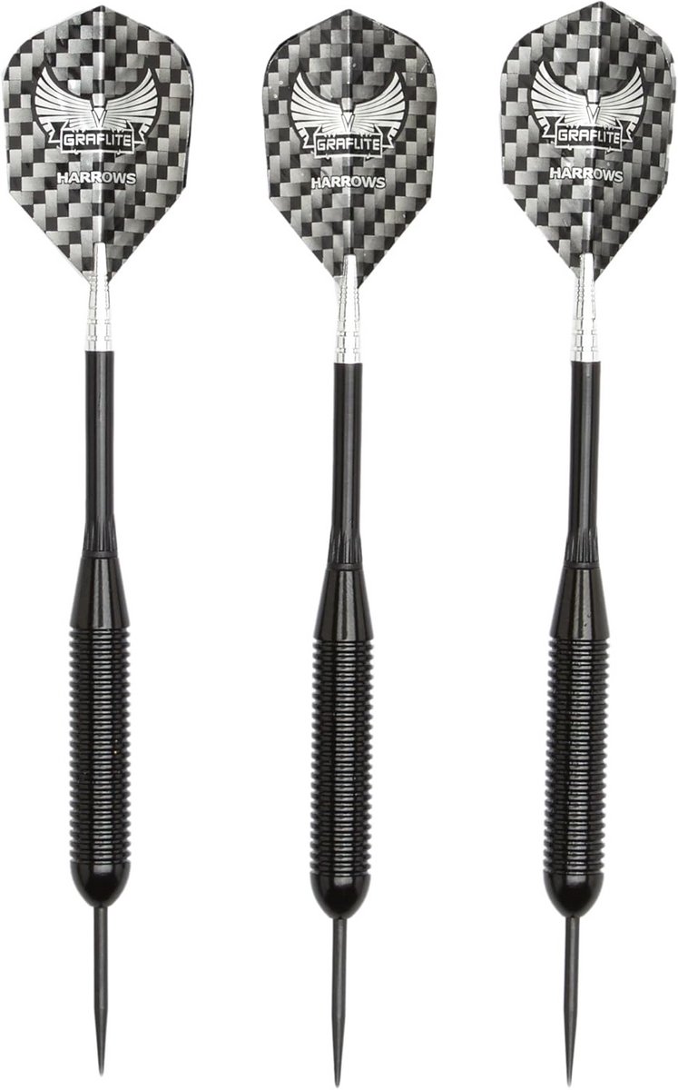 Professionele Steeltip Dartpijlen Zwart Beginners en Gevorderden