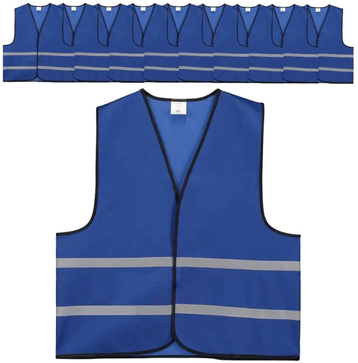Blauw veiligheidshesje | 100 stuks