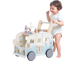 Robotime ROBUD Houten Baby Loopwagentje