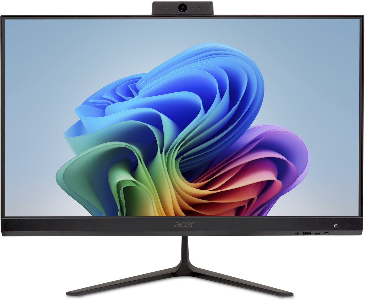 Aspire C24-B I5428 NL - All-in-One PC - 23.8 inch - Full HD IPS 120Hz - Core 5 - 16GB - 1TB SSD - inclusief draadloos toetsenbord en muis