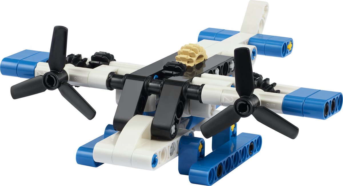 LEGO Technic - Wit watervliegtuig - 30736 — afbeelding 5