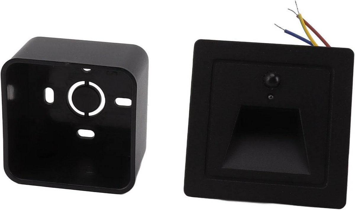 Inbouw LED Trapverlichting IP65 met Schemer-tot-Dageraad Sensor en Bewegingsmelder