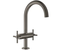 Grohe Atrio L-Size wastafelmengkraan Brushed Hard Graphite (Antraciet) 21144AL0