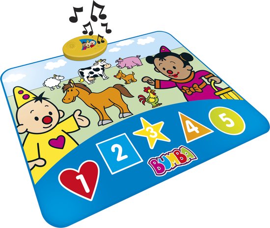 Bumba - Activity-Center - Interactieve speelmat met geluid - Dieren ...
