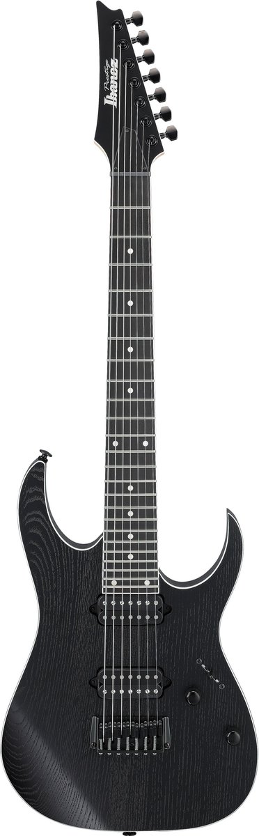 Ibanez Prestige RGR762AHBF-WK Weathered Black - Elektrische gitaar