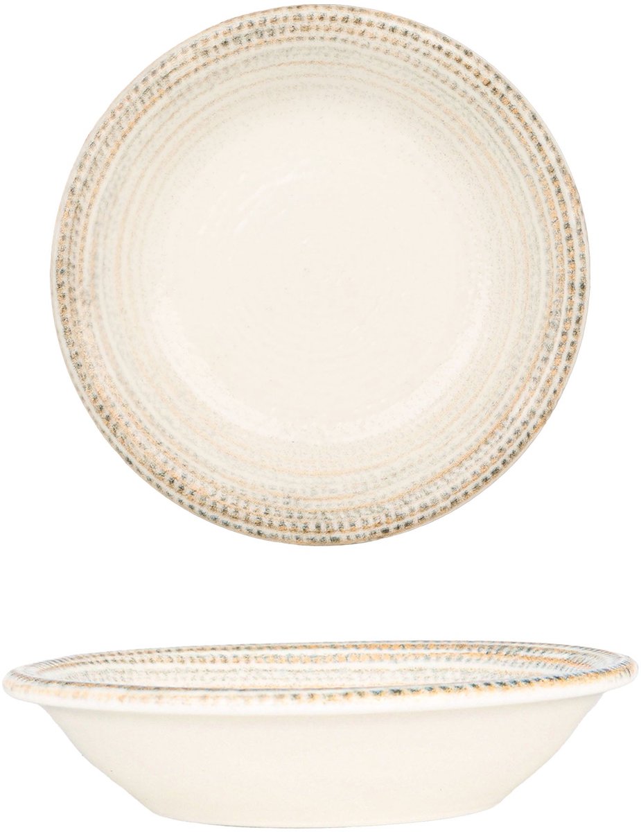 By Bone Serveerschaal - Misis - Porselein - 13 cm (150cc) - set van 2