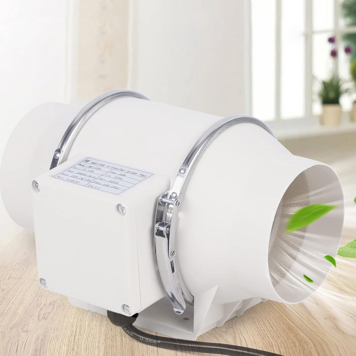 Krachtige Buisventilator met Lage Geluidsproductie voor Ventilatie en Afvoerlucht