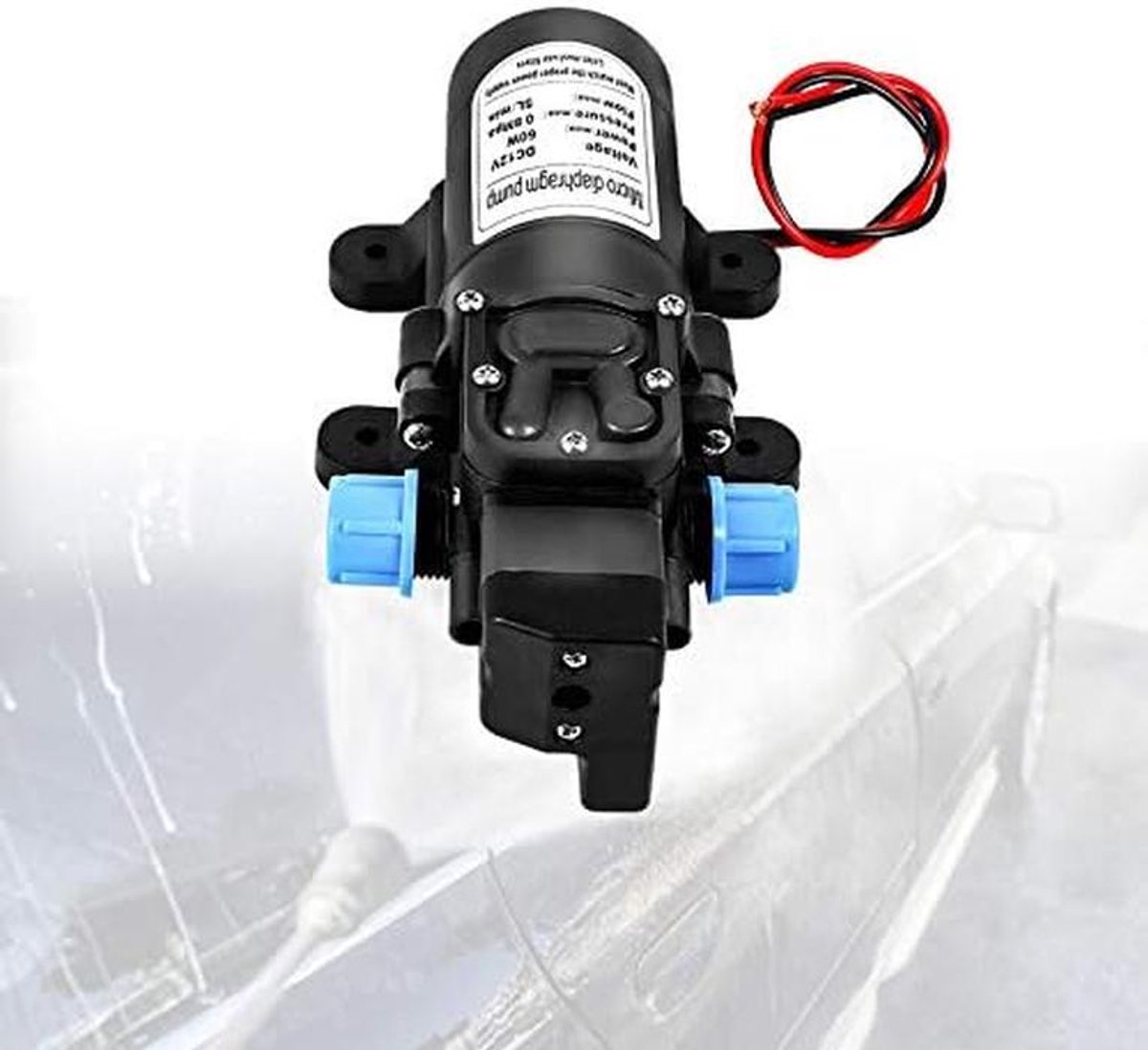 12V Automatische Zelfaanzuigende Waterpomp met Drukschakelaar voor Caravan en Boot