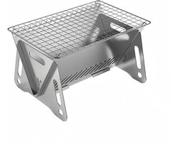 Opvouwbare BBQ - barbecue houtskool - Houtskoolbarbecues - Camping barbecues- Barbeque - Voor 1-2 Personen - Camping Picknick Outd