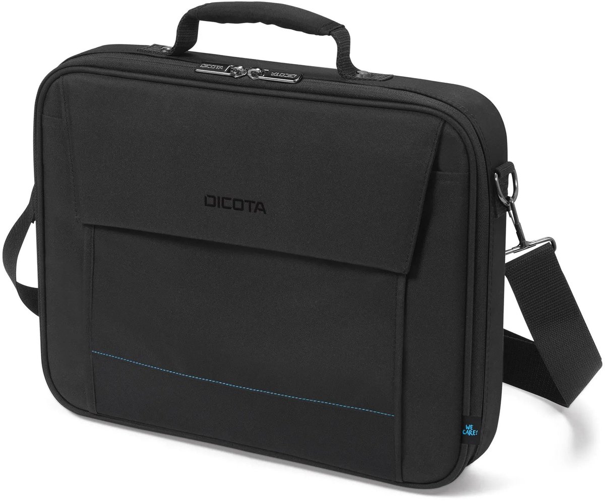 DICOTA D3250201 laptoptas 35,6 cm (14") Aktetas Zwart