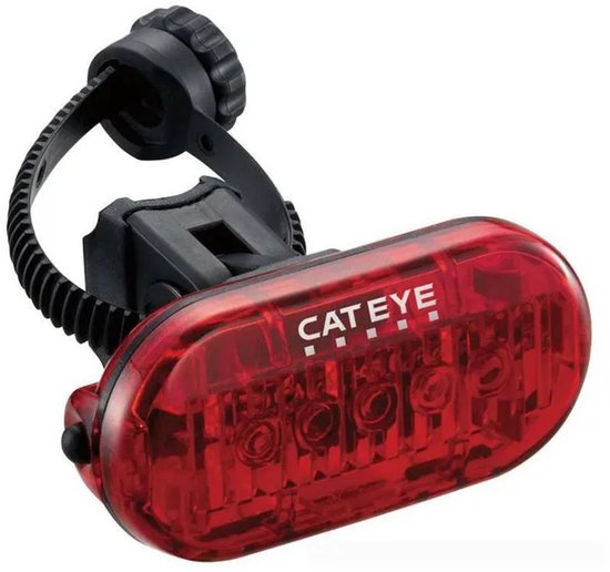 CatEye LD 155 - Feu arrière de vélo - LED - Batterie - Rouge