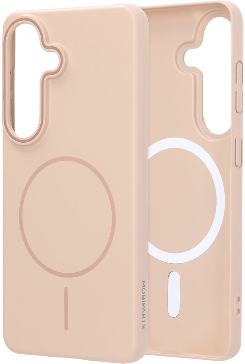 Mobiparts Slim Line Case geschikt voor Samsung Galaxy S26 - MagSafe Dune Sand