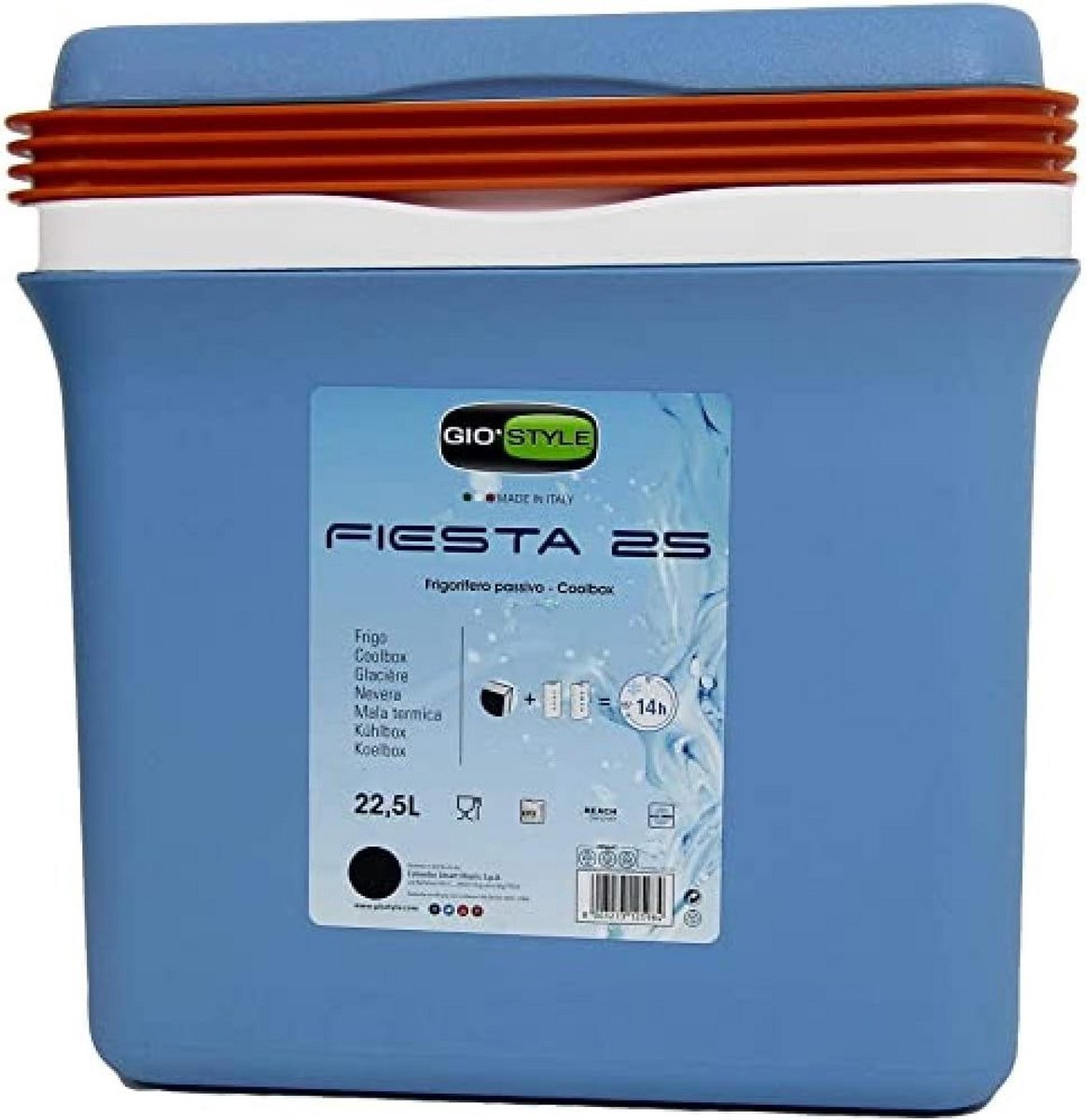 Koelbox 25 Liter Fiesta - Thermische Koelbox voor Picknick en Camping