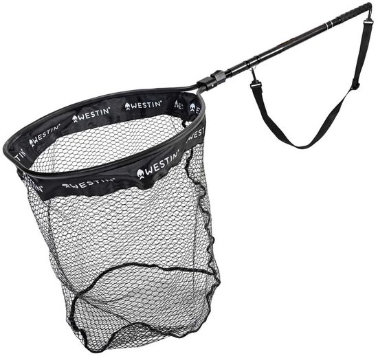 Westin W6 C&R Telescopic Landing Net - Maat : Large - 45 cm W x 55 cm L x 60 cm D - handle length 77-500 cm van Westin — afbeelding 2