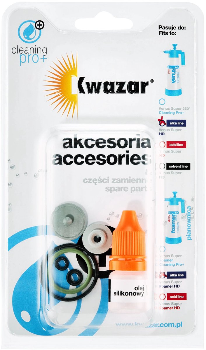 Kwazar Reparatieset voor Venus Super Alkalische Drukspuit