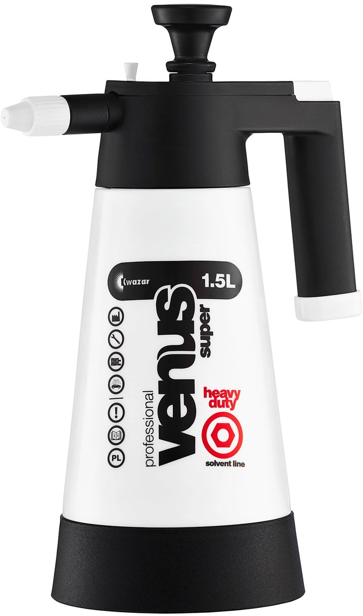 Kwazar Venus Serie - Drukspuit - 1.5L - FPM Pakkingen - Chemische Bestendigheid