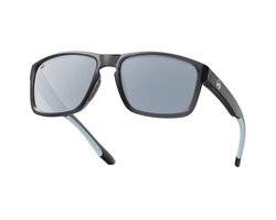 MowMow Aura Zonnebril - Gepolariseerd - Heren - Grijs transparant frame